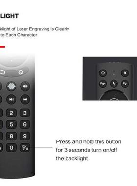 Commonly Used LCD LED TV Voice Remote Control G20S Pro 2.4G