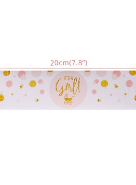 Baby Shower 12pcs Water Bottle Label ers it is a boy/girl Ta