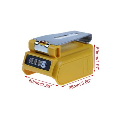 USB Converter Charger with 5 a DC Interface applies to 20 v