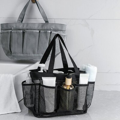 Storage Bag Multi Pocket Mesh Bath Storage Bag Widened