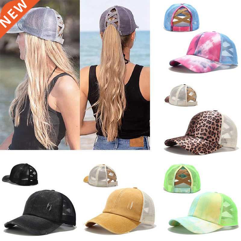 Women tail Baseball Cap Snapback Adjustable tail Gorras Casq