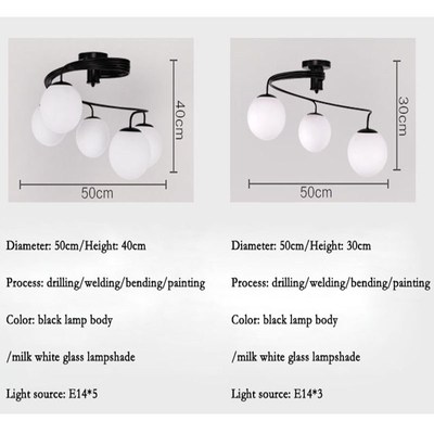 Modern LED Ceiling light Large Ceiling lamp  Living room Bed