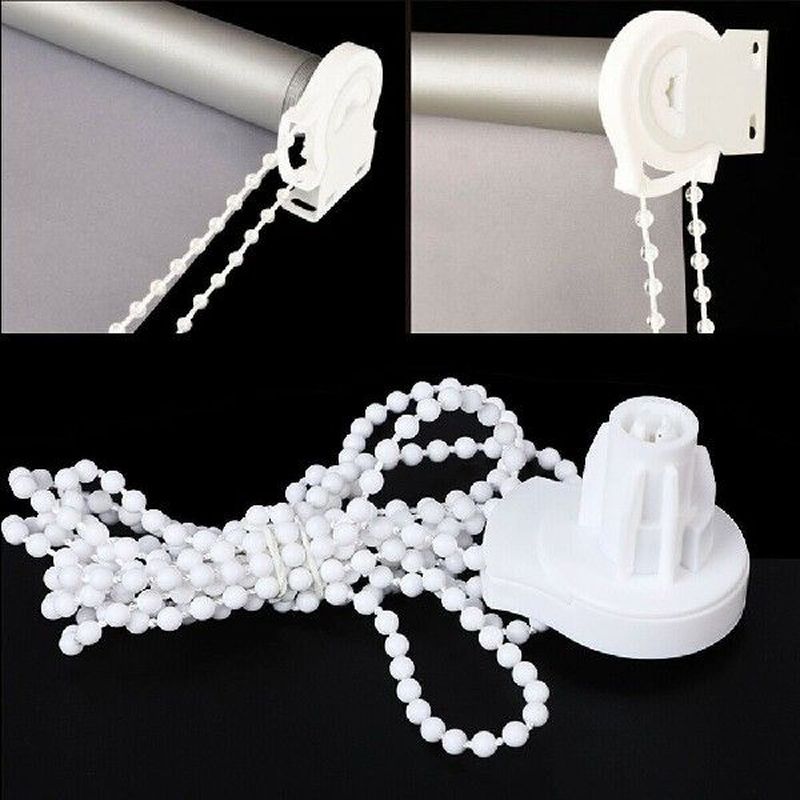 25MM White Plastic Roller Blind Fitting Chain Tube