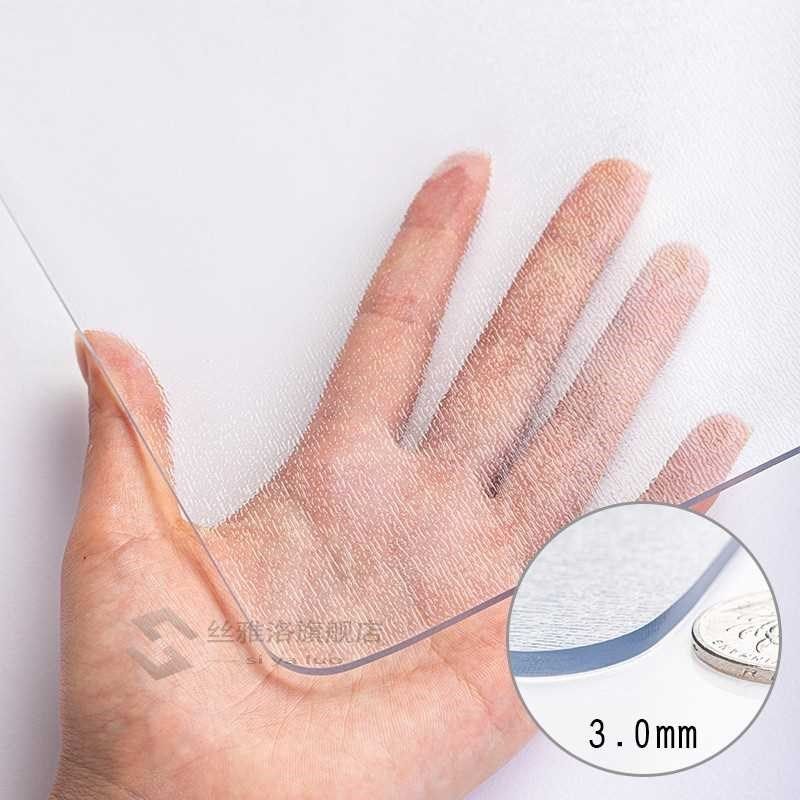 Customize High Grade Odorless Soft Glass Plastic PVC Waterpr