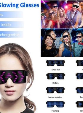 1Pc 8 Modes Quick Flash LED 5 Colour Light Glow Party Grand