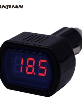*DC 12V-24V LED Display Cigarette Lighter Electric Voltage M