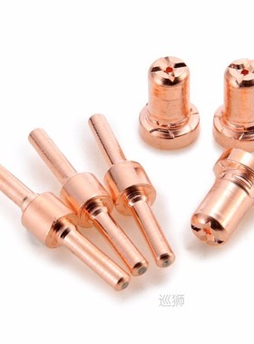 60pcs Red Copper Extended Long Plasma Cutter Tip Electrodes&