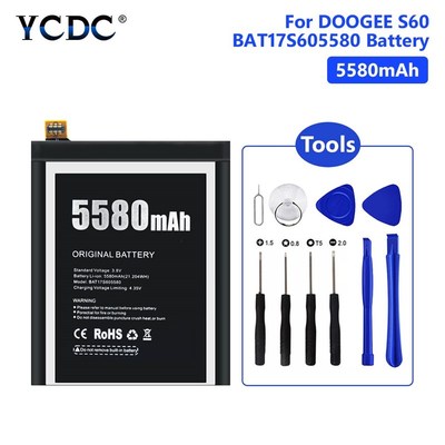 New Original 5580mAh BAT17S605580 Battery For DOOGEE S60 S