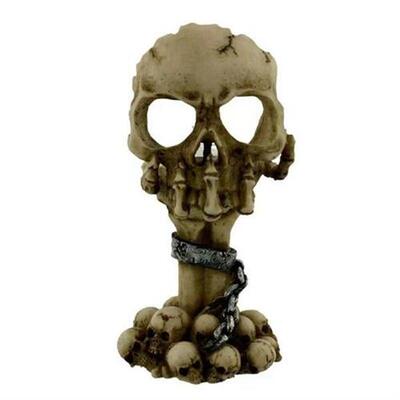 Candle Holder Halloween Skull Shaped Candlestick Indoor