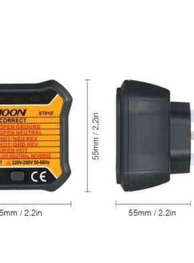 KKmoon RCD Electric Socket Tester Automatic Circuit Polarity