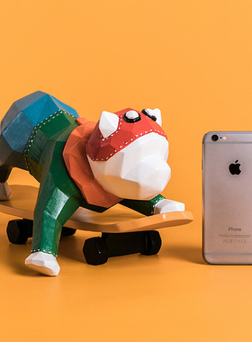 Modern Simple Dog Decoration Bedroom Kids Room Artwork