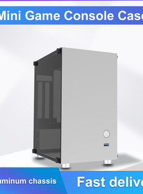 ITX PC Gaming Case Computer Aluminum Cabinet Portable Mini
