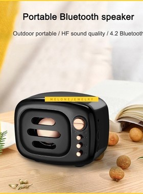 Portable Wireless Bluetooth Retro Speaker Waterproof Subwoof