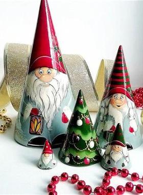 5 Pieces Russian Nesting Dolls Creative Gnomes Wooden