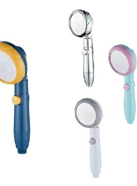 AT35 360 Rotated Rainfall Shower Head 3 Modes Adjustable