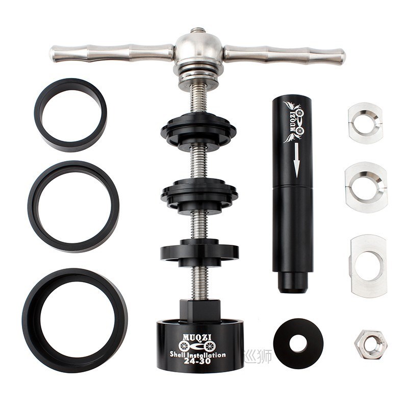 Mountain Bike Road Fixes Gear Bicycle Axle Cente Press-In Sh