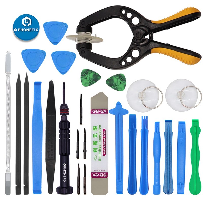 22 IN 1 Mobile Phone Repair Tools Kit Spudger Pry Opening To