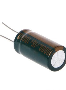 16V 10000uF Capacitance Electrolytic Radial Capacitor High F