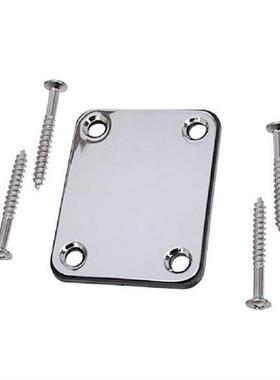 1 Set Guitar Neck Plate For Electric Guitar Bass Replacement