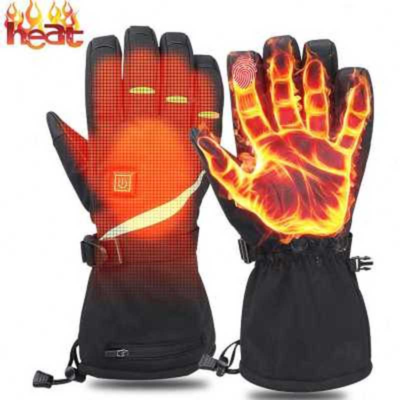 Electric Heating Snowmobile Snowboard Ski Gloves Snow Mitten
