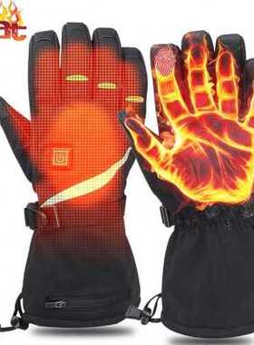 Electric Heating Snowmobile Snowboard Ski Gloves Snow Mitten