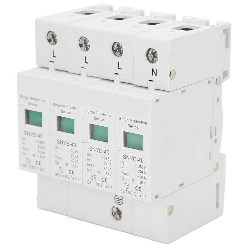 Surge Protective Device 4P Anti-Thunder Secondary Surge Arre
