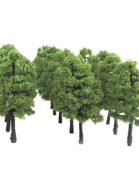 20pcs Plastic Miniature Model Trees Artificial Tree Train Ra