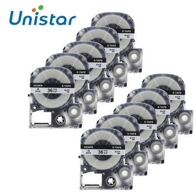 10PCS/Lot SS36K Compatible for Epson Label Maker ape 36mm Bl