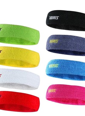 AOLIKES High Quality Cotton Sweat Headband For Men Sweatban