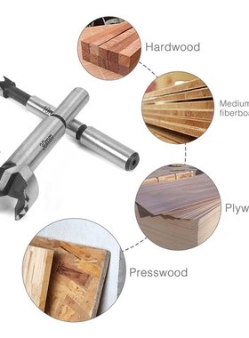 16PC Forstner Drill Bits Set 6mm-50mm Wood Drill Bits 40CR S