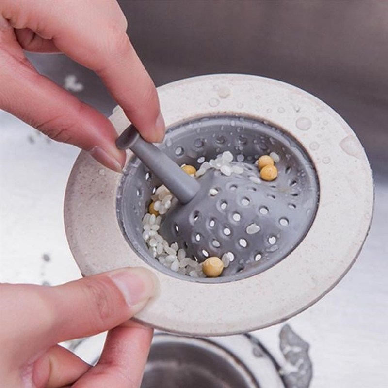 Silicone Sink Strainer Waste Plug Sink Filter Waste Collecto