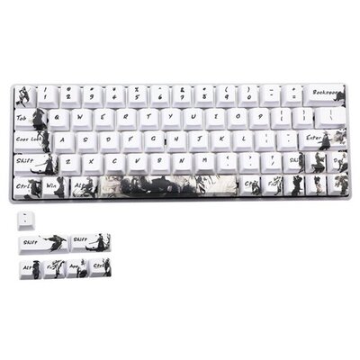 Dye-Subbed PBT Keycap 71 Keys Profile Mechanical Keyboard Ke