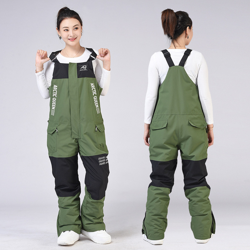 Ski Jumpsuit for Men and Women Winter Outdoor Warm Windproof