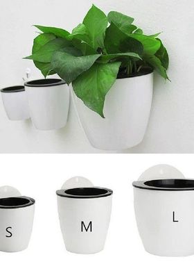 Creative Wall Hanging Plant Pot Auto Absorb Water Flowerpot