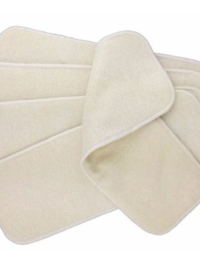 Organic Hemp Cotton Insert Cloth Diaper Nappy Liners R