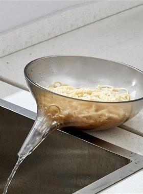 Bowl Drainer Vegetable Fruit Tools Kitchen Strainer Storage