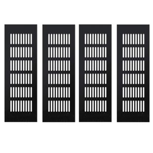 4 Pieces Air Vent Grille Cover, Cupboard Vents Fridge Vent L