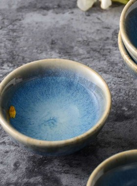 5Pcs Retro Japanese Sake Set Ceramic Flagon Liquor Cup 1 Pot