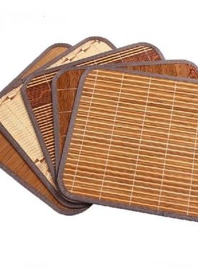 Summer Mat Seat Cushion Office Computer Chair Bamboo Mat