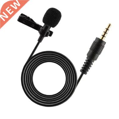 Omnidirectional Lavalier Audio Condenser Microphone Clip-on