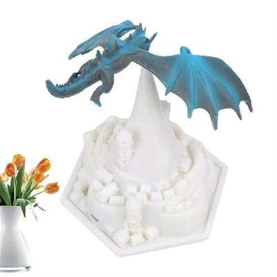 Fire Dragon Lamp Light 3D Printed Volcano Moon Light