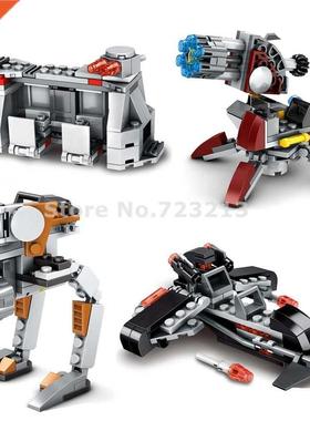 Science Fiction Aircraft With Geonosis Senate Commando Shado