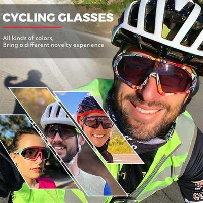 Kapvoe Photochromic Cycling Sunglasses Men Women Sport Road