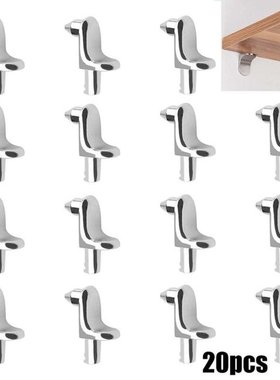 20Pcs Shelf Support Pins Stud Shelves Seperator Fixed Cabine