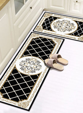 Kitchen Floor Mats Balcony Hallway Carpet Non-Slip Bathroom