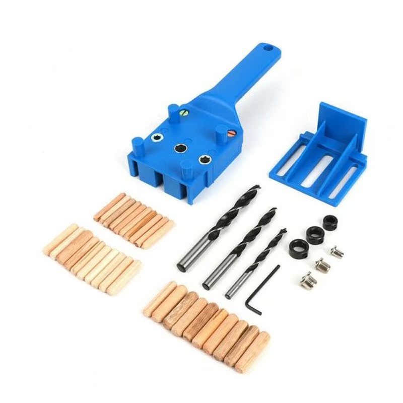 41pcs Woodworking Straight Hole Punching Locator Woodworking
