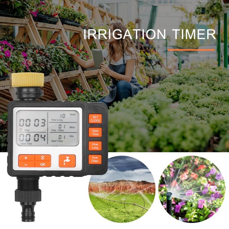 Digital Water Timer Programmable Outdoor Single Outlet Autom