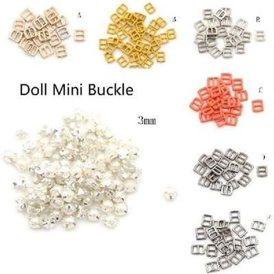 10/20/100Pcs/lot Doll Clothes Buttons Shoes Buckle Mini