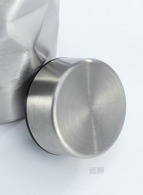 1000ml Single-wall Stainless Steel Water Bottle Gym Sport Bo