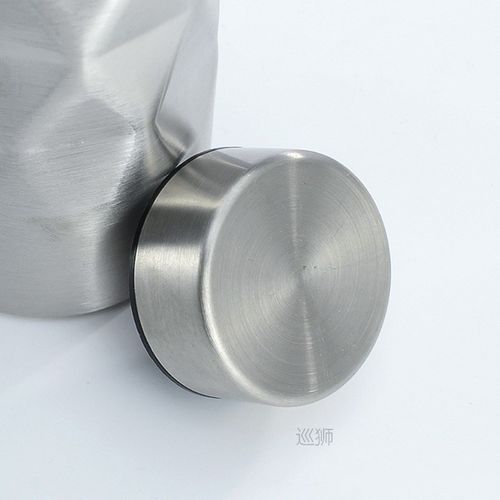 1000ml Single-wall Stainless Steel Water Bottle Gym Sport Bo